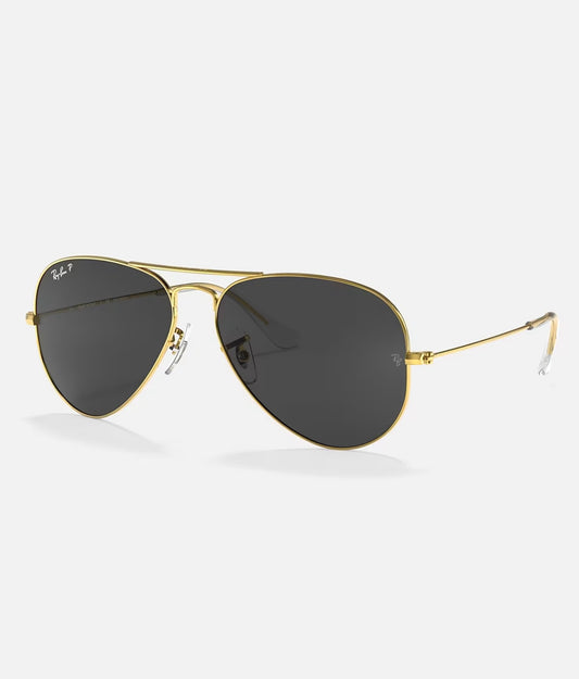 Ray Bans Aviator Black Gold